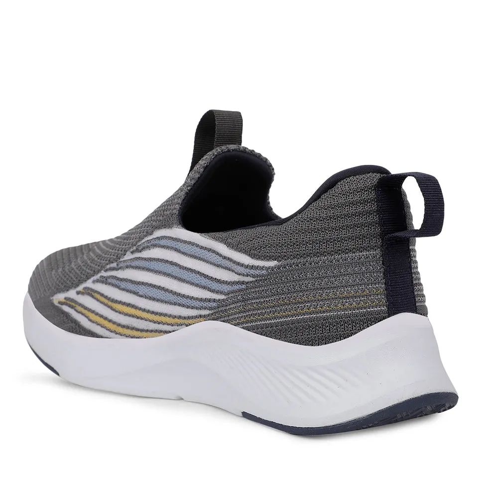 Waterproof Training Shoes Leap7x Sports Light Grey Walking Shoes For Mens ROBIN-E By Liberty