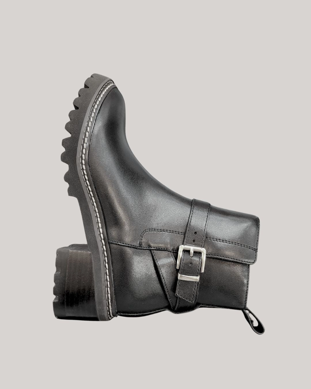 Kanye West Yeezy Shoes EOS Lindt Leather Boot - Black