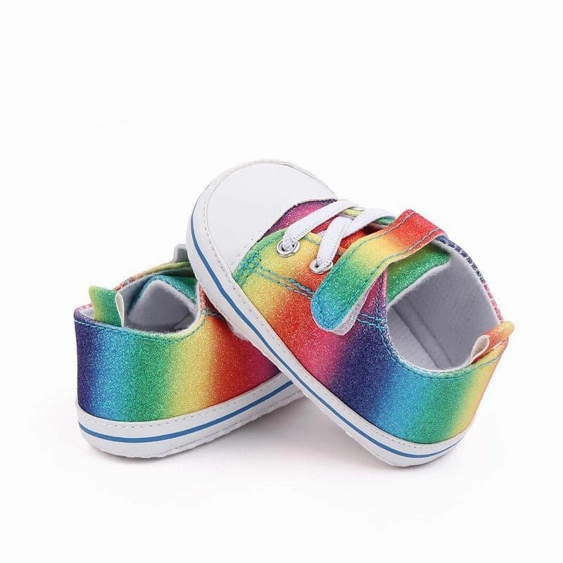 The Most Expensive Asics Shoes Angelodini Velcro Glitter Toddler Shoes | Sparkling First Walkers