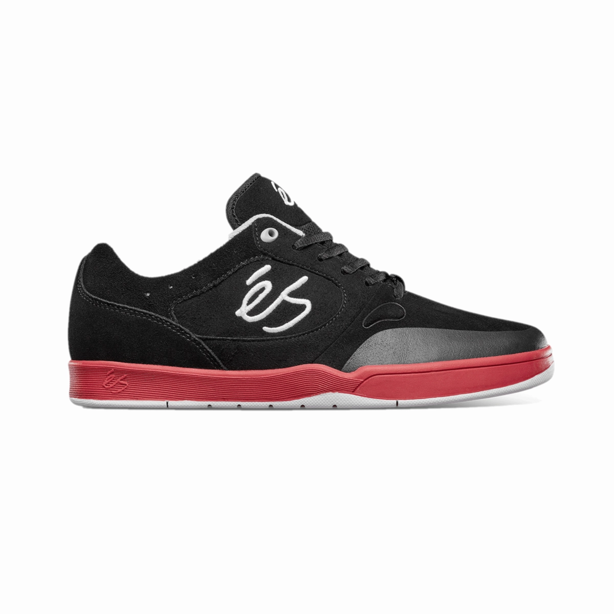 S 5101000158/597 SWIFT 1.5 MN'S (Medium) Black/Red/Grey Suede, Textile & Synthetic Skate Shoes Freestyle Comfort Breathable Upper