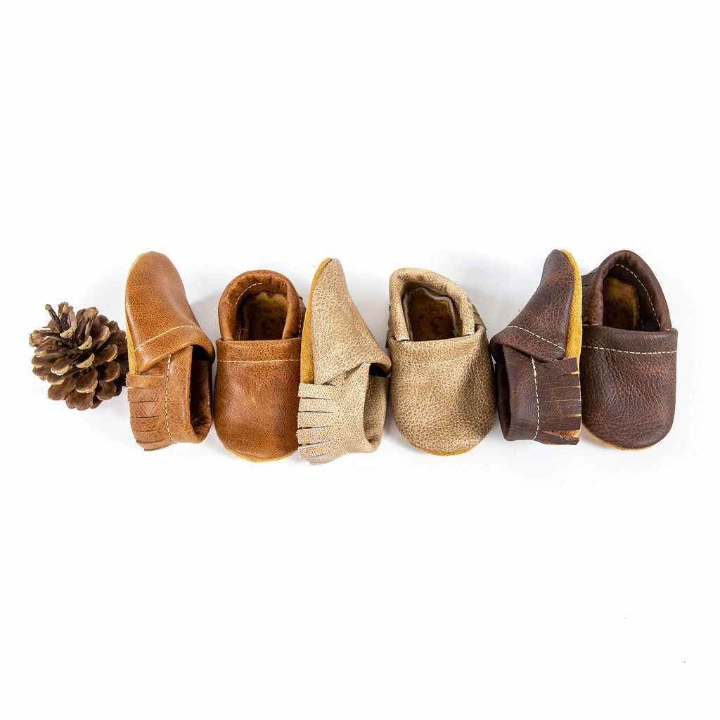 Saddle, Latte, Sable MOCCS Shoes Baby and Toddler High Heel Shoe Accessories