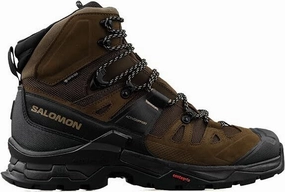Mid Hiking Boot Reviews Salomon Mens Quest 4 Gtx High Rise L4745330027 Size 8.5 Desert Palm/Black/Kelp