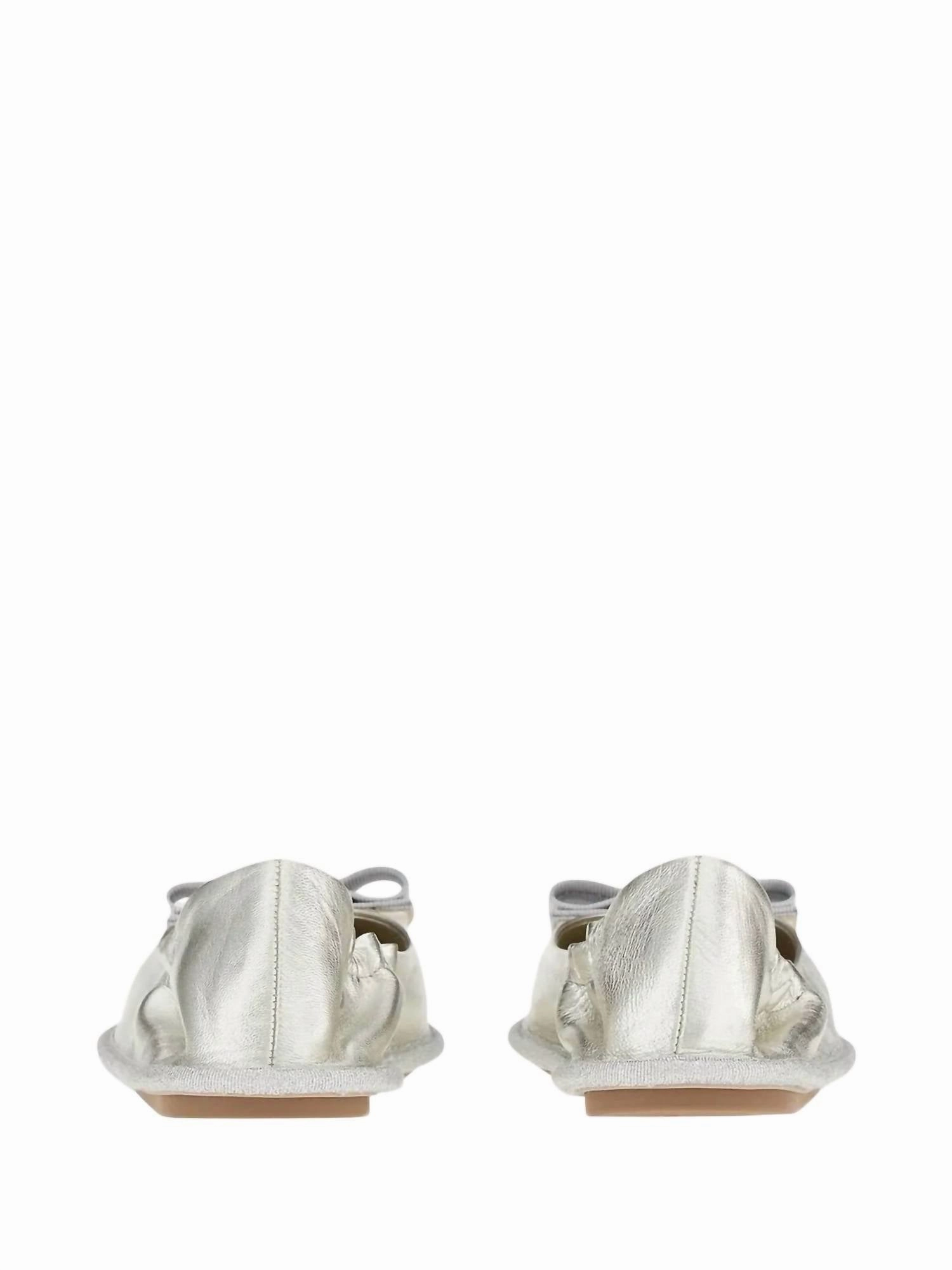 Navy Suede Loafers Salvatore Ferragamo - Women's Nomadic Stories Ballet Flats