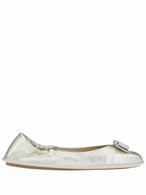 Salvatore Ferragamo - Women's Nomadic Stories Ballet Flats Hemp Loafers