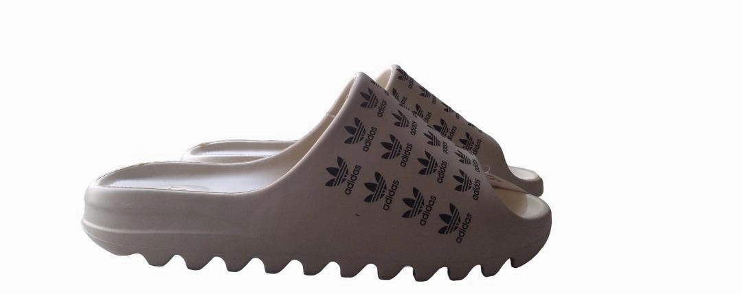 Basketball Shoes Adidas AD Full Logo Rubber Light Weight Men's Trendy Slides