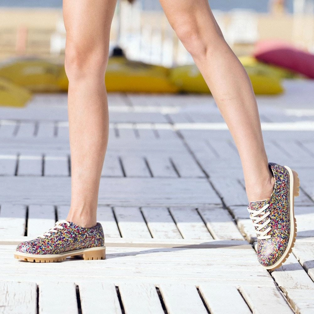 Matte Edge Formal Mode Pattern Oxford Shoes TMK6511