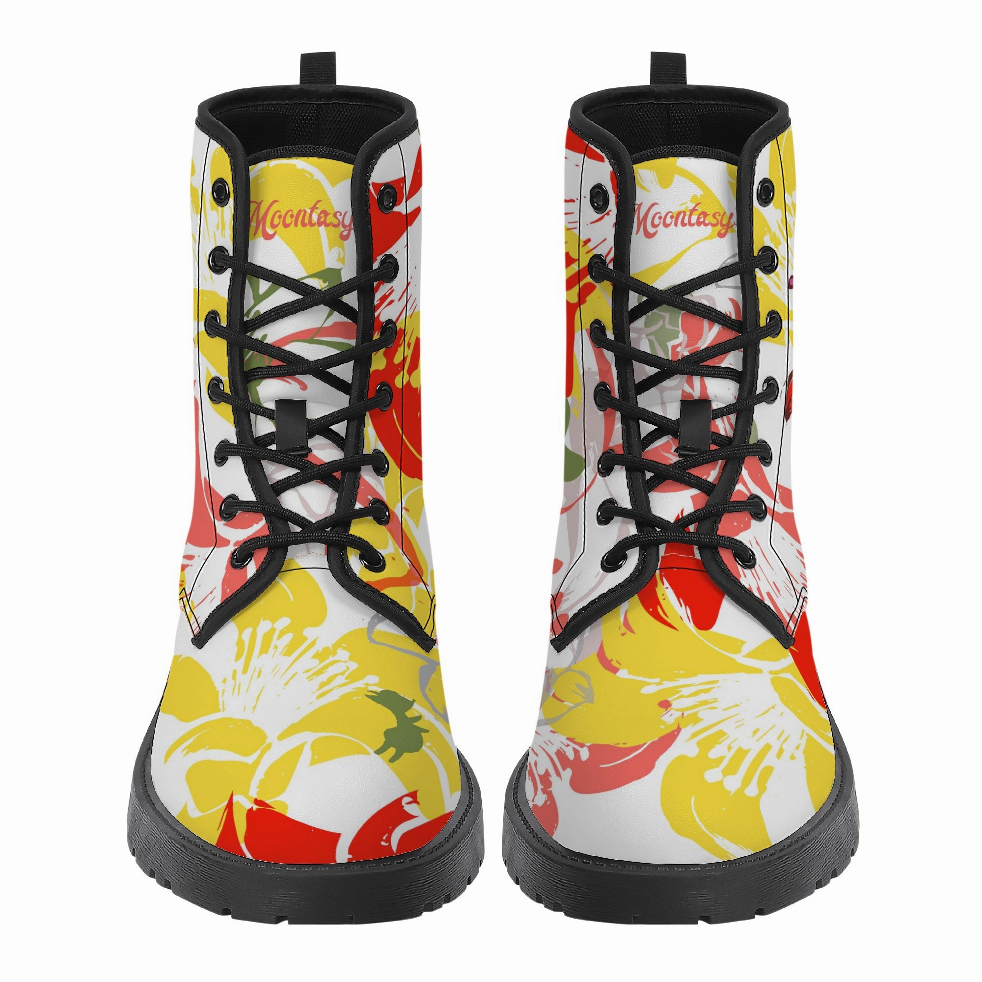 Heroflower Vegan Leather Boots (No Chinese characters Ozelia Adidas Shoes