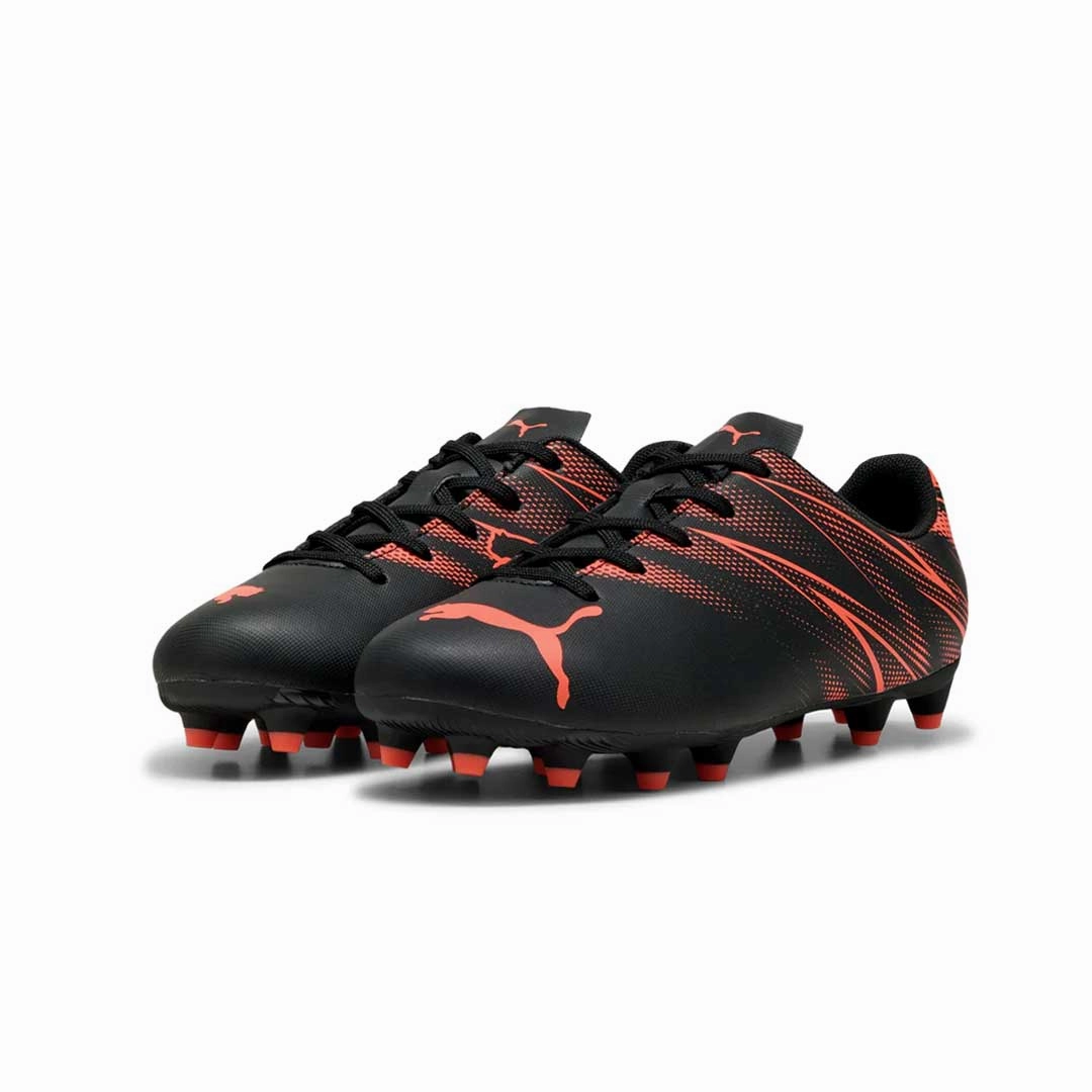 Fire Soccer Cleats Puma - Kids' (Preschool) Attacanto Firm/Artificial Ground Soccer Cleats (107480 12)