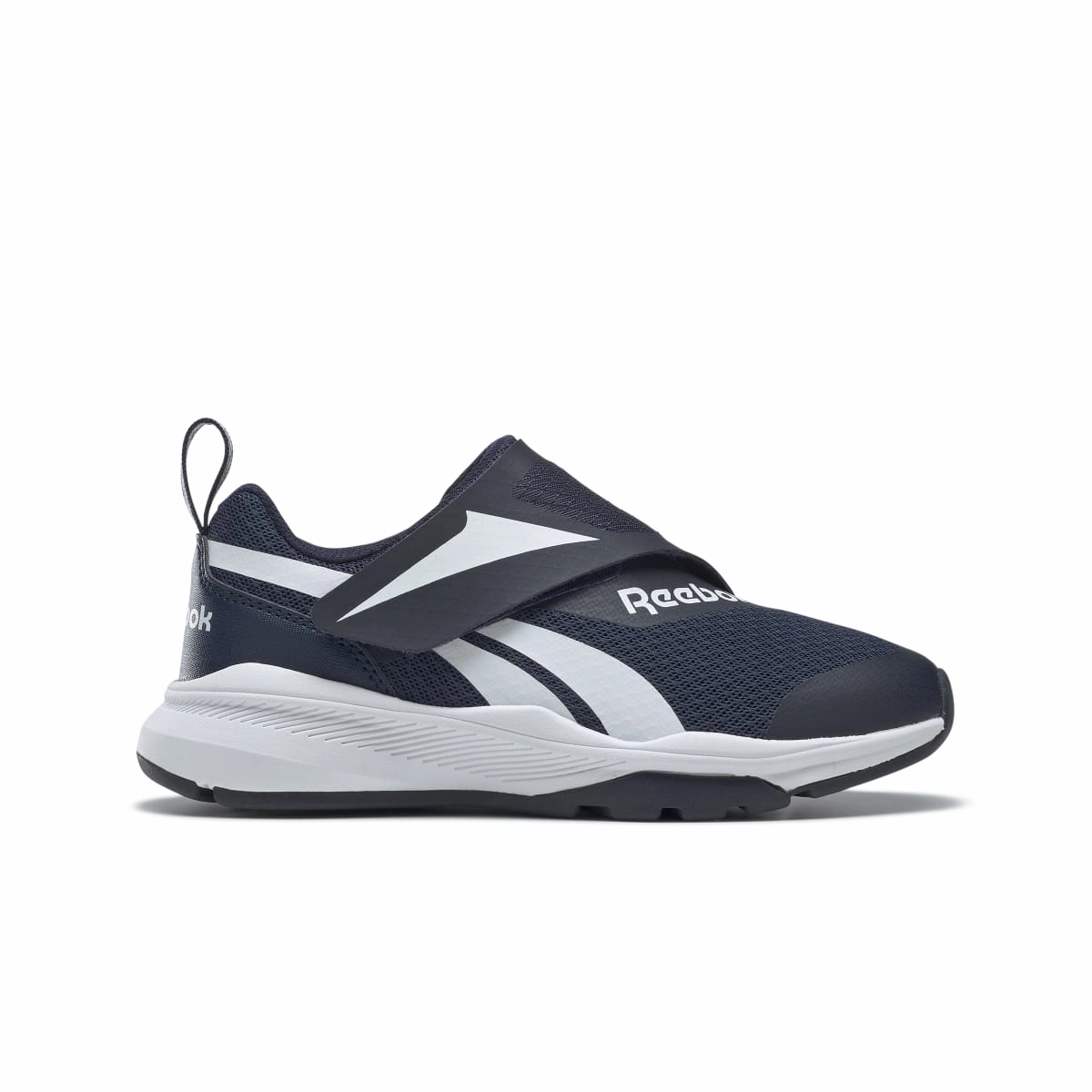 REEBOK GW6731 EQUAL FIT KID'S (Medium) Navy/Navy/White Synthetic & Textile Running Shoes Quick Wear