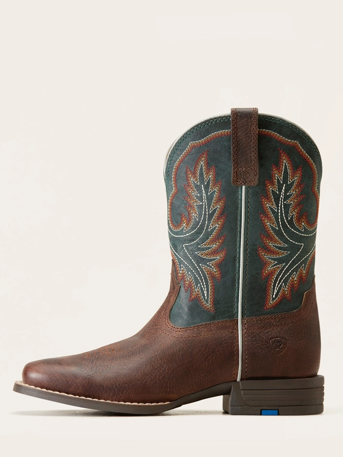 Knee High Suede Boots Ariat 10047010 Kids Wilder Western Boot Hat Box Brown - D