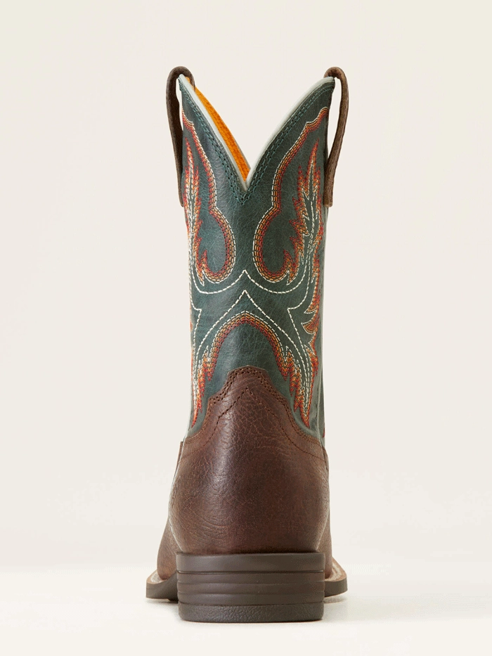 Alligator Western Boots Ariat 10047010 Kids Wilder Western Boot Hat Box Brown - D