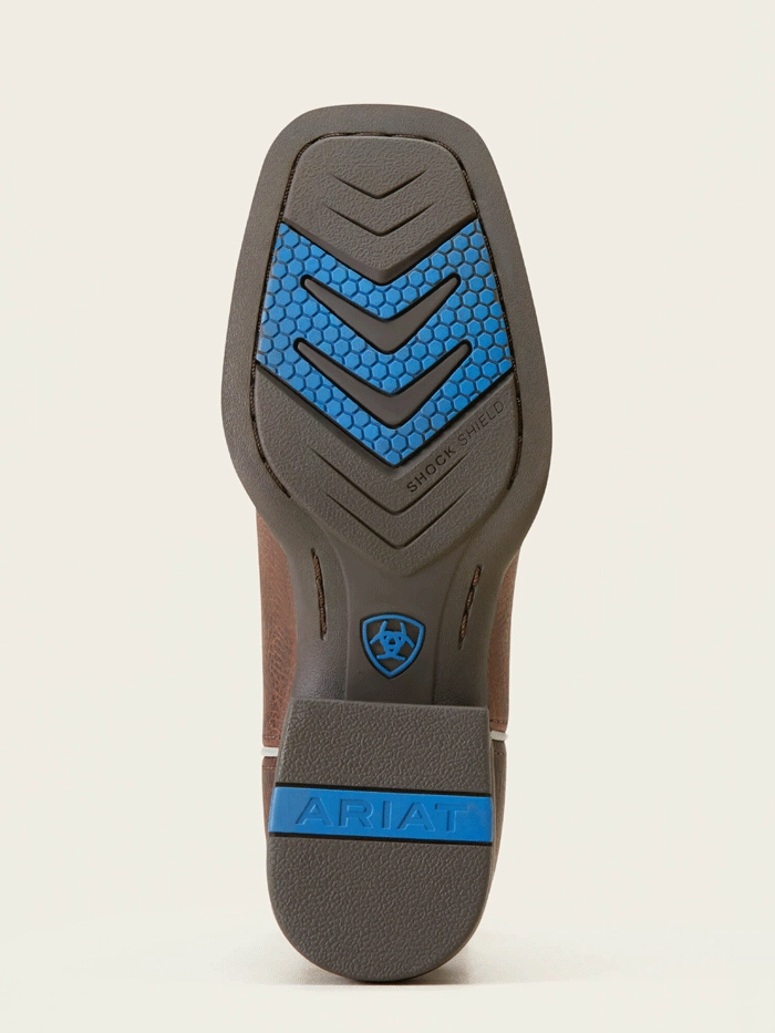 Justin Boots Ariat 10047010 Kids Wilder Western Boot Hat Box Brown - D