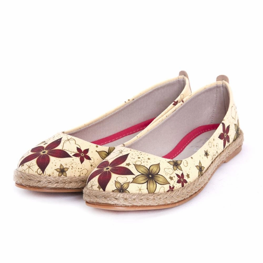 Game Edge Flowers Ballerinas Shoes FBR1203