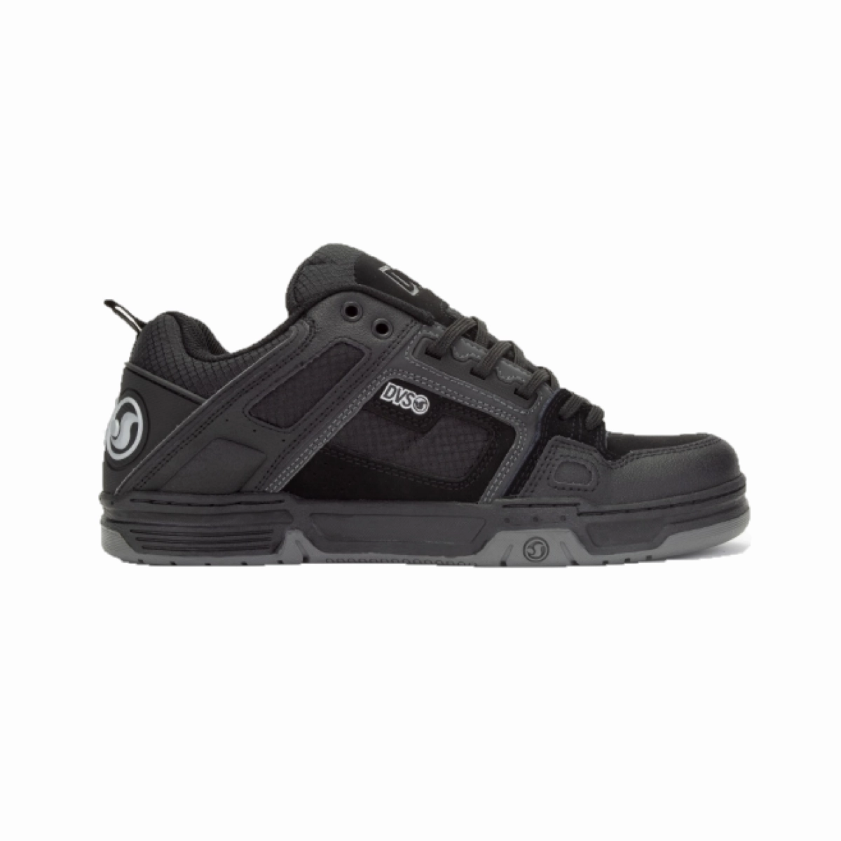 DVS F0000029985 COMANCHE MN'S (Medium) Black/Charcoal Leather & Nubuck Skate Shoes Guard Hike Work Hike