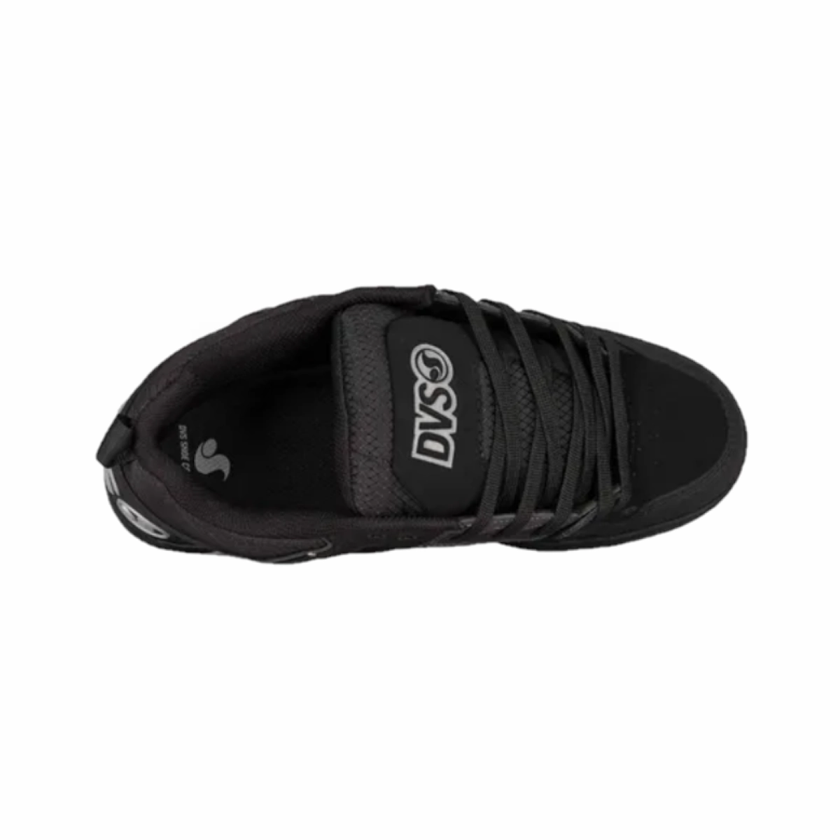 Flex Motion DVS F0000029985 COMANCHE MN'S (Medium) Black/Charcoal Leather & Nubuck Skate Shoes