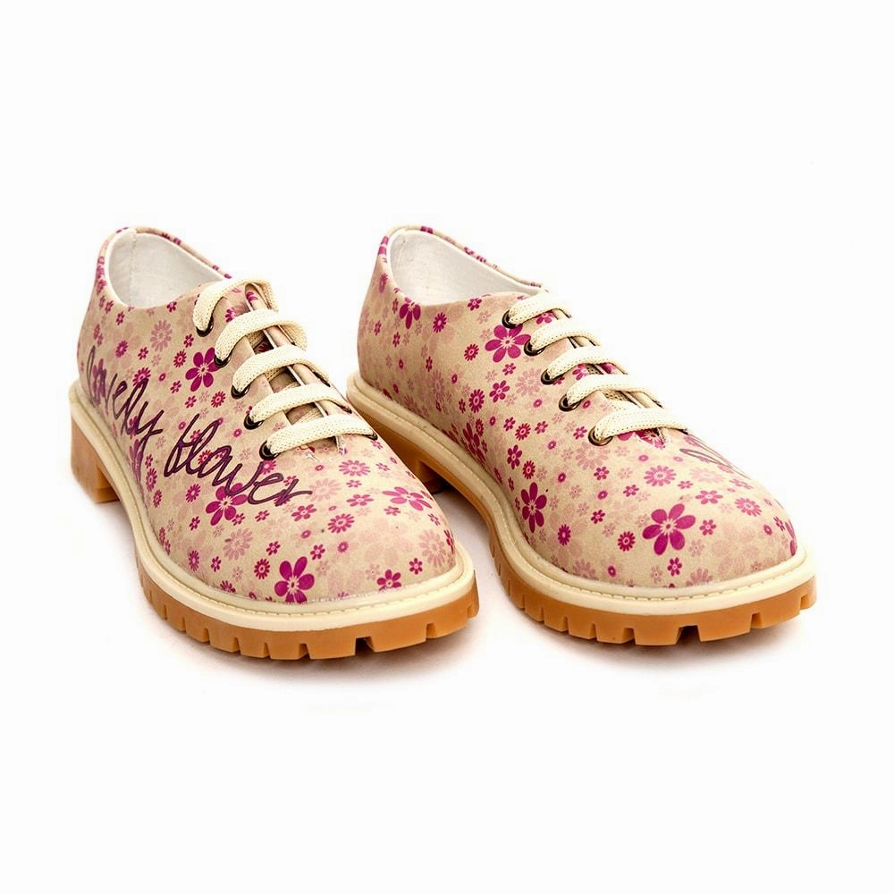 Lightweight Lovely Flower Oxford Shoes TMK6505
