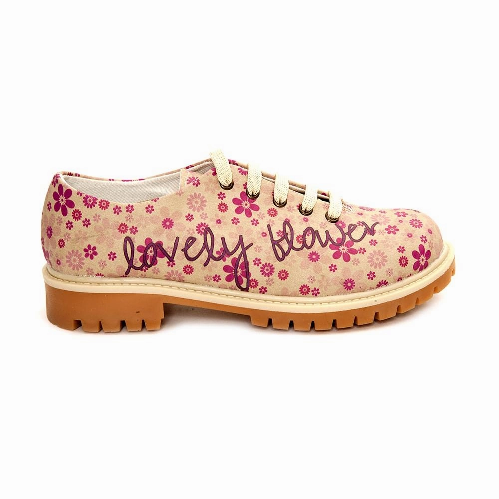 Teen Edge Lovely Flower Oxford Shoes TMK6505
