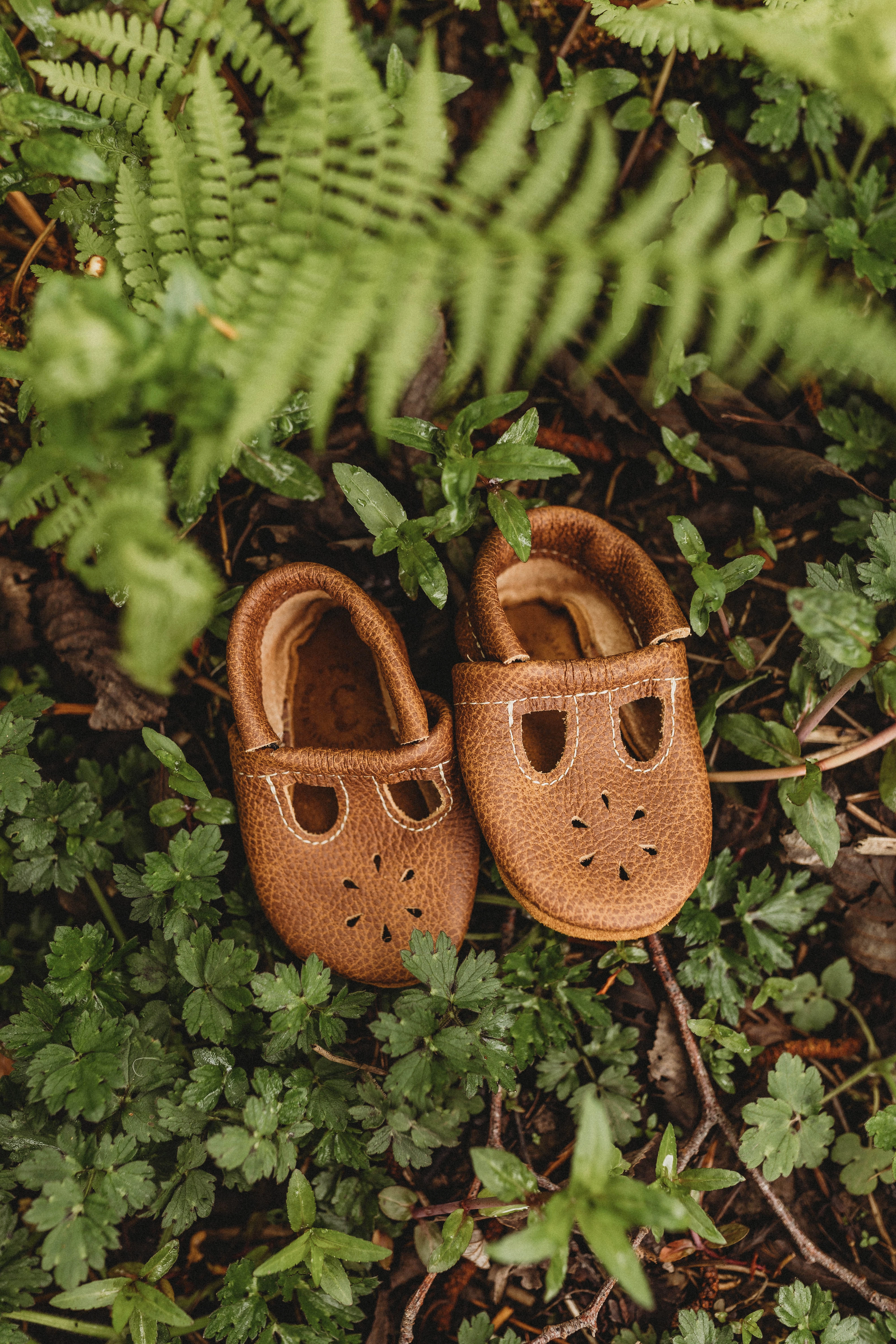 Sepia, Caramel T-Strap Shoes Baby and Toddler Fun High Heel Shoes