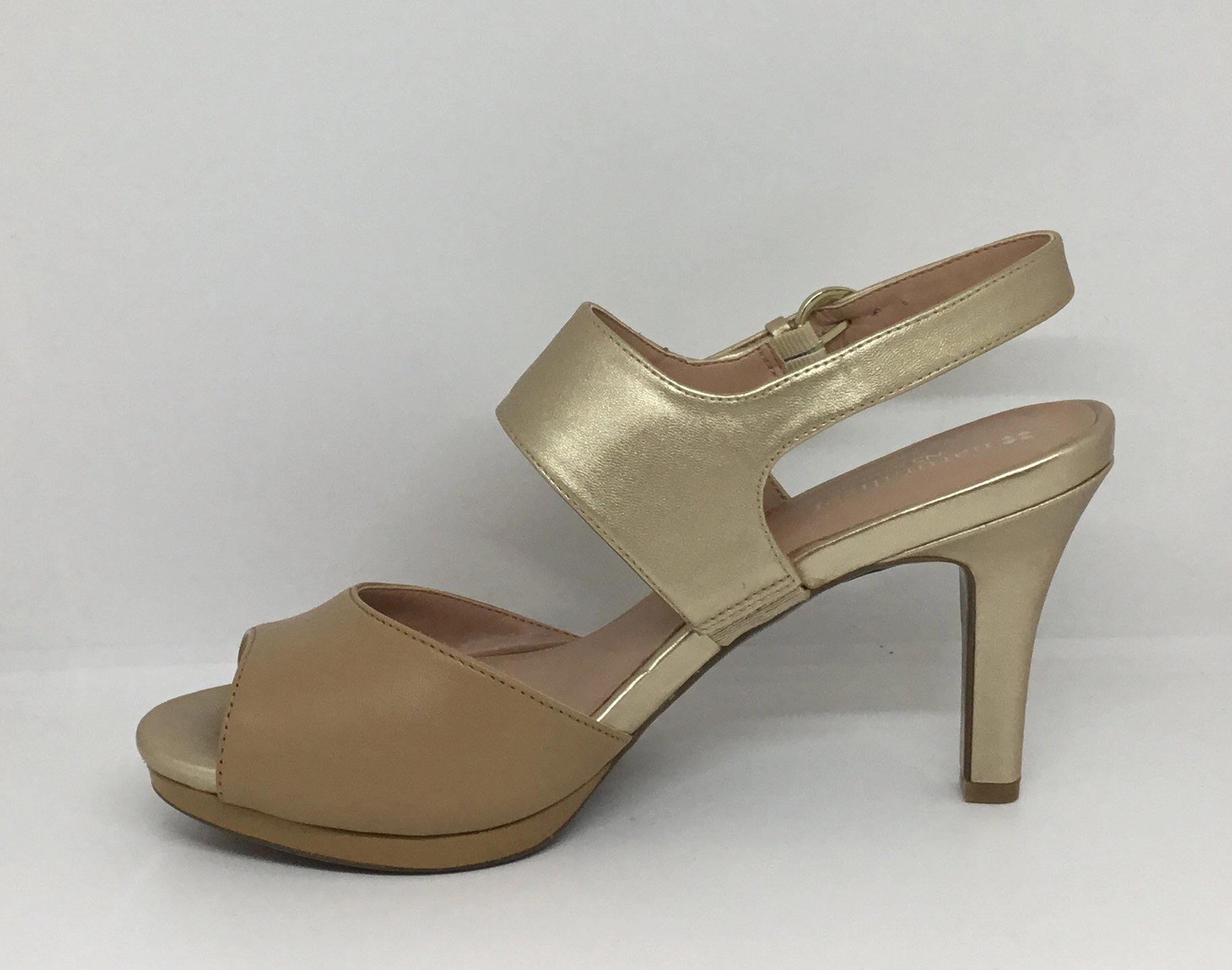 Heat Guard Lace Loop Naturalizer Nebula ~ Gold ~ Black ~ Leather Heel