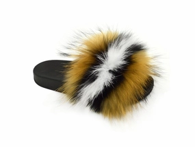 Ugs Slippers Wholesale Kids Fluffy Faux Fur Strap Slippers Savannah NGDK