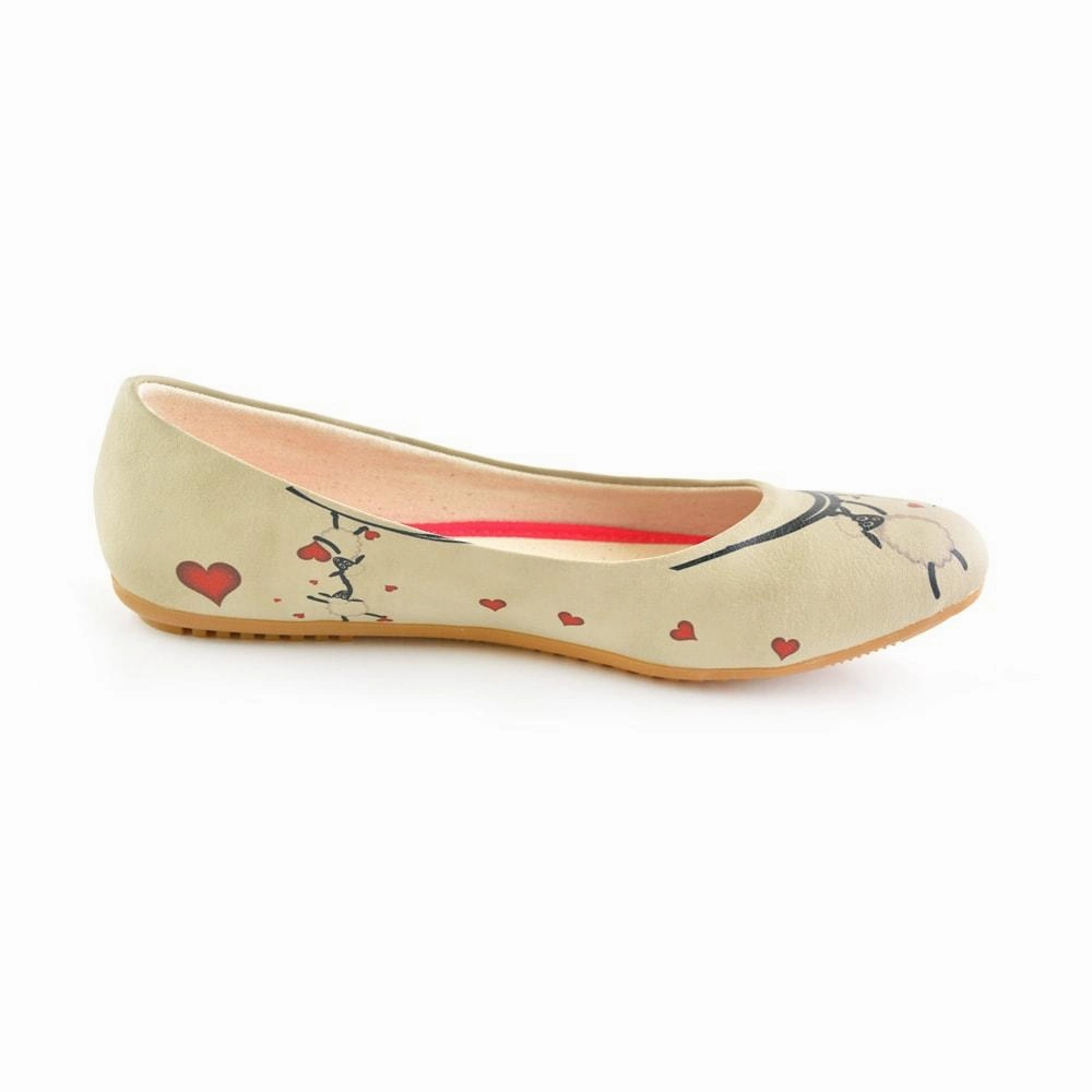 Sheep Love Ballerinas Shoes 1029 Smart Look