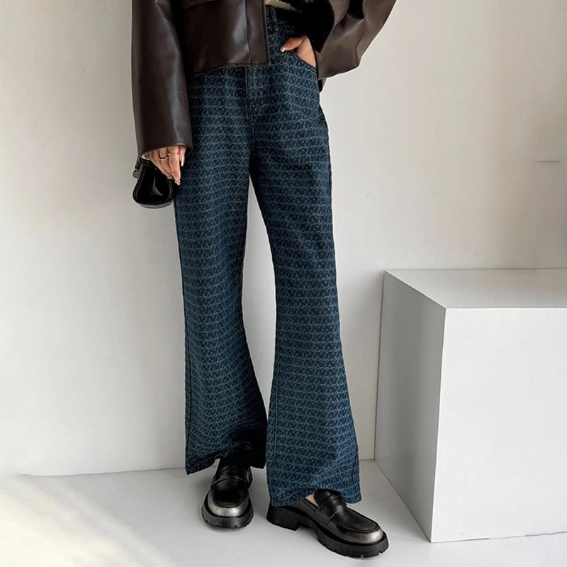 Womens leather Penny Loafers Retro Brush off 45mm Platform in Black/Brown Dexter Loafers