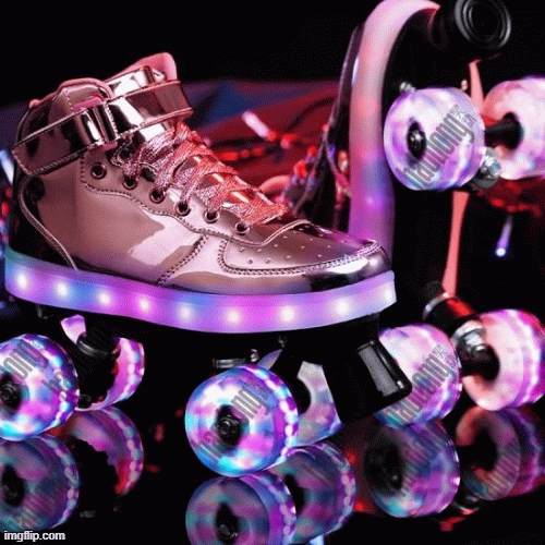 Shiny Roller Skates With Lights For Skating Arenas And Parties Pink  | Dancing Led Light Shoes  | Kids Led Light Roller Heelys Shoes  | Led Light Shoes For Women Best Long Distance Asics Running Shoes