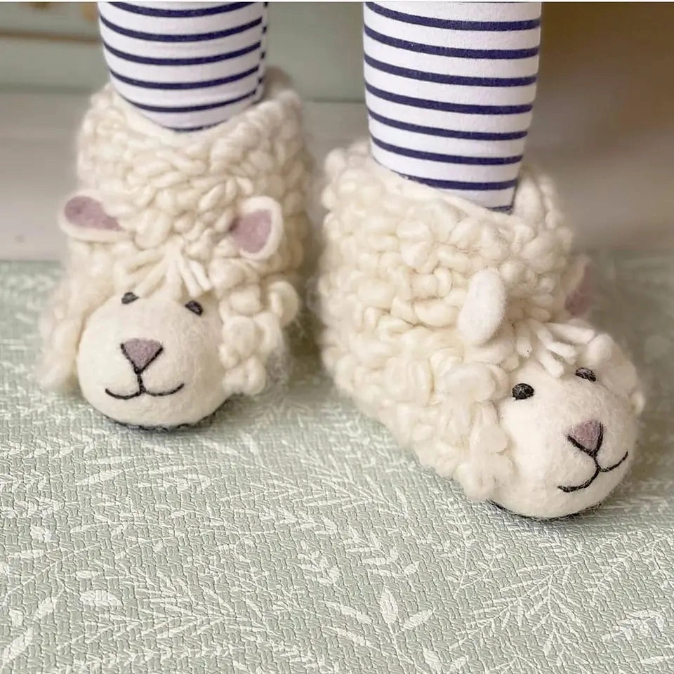 Shirley Sheep Kids Slippers Good Slippers For Sweaty Feet