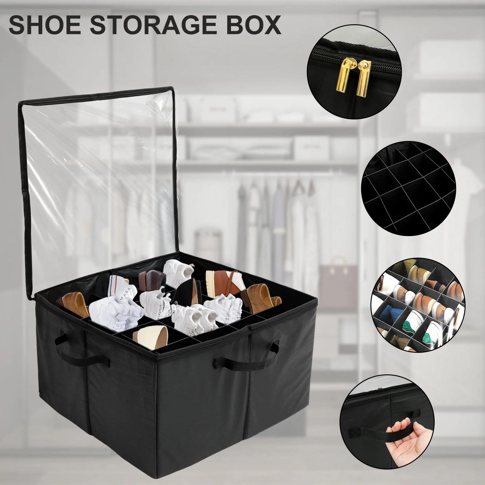 New York Marathon Asics Shoes Shoe Storage Organizer Box