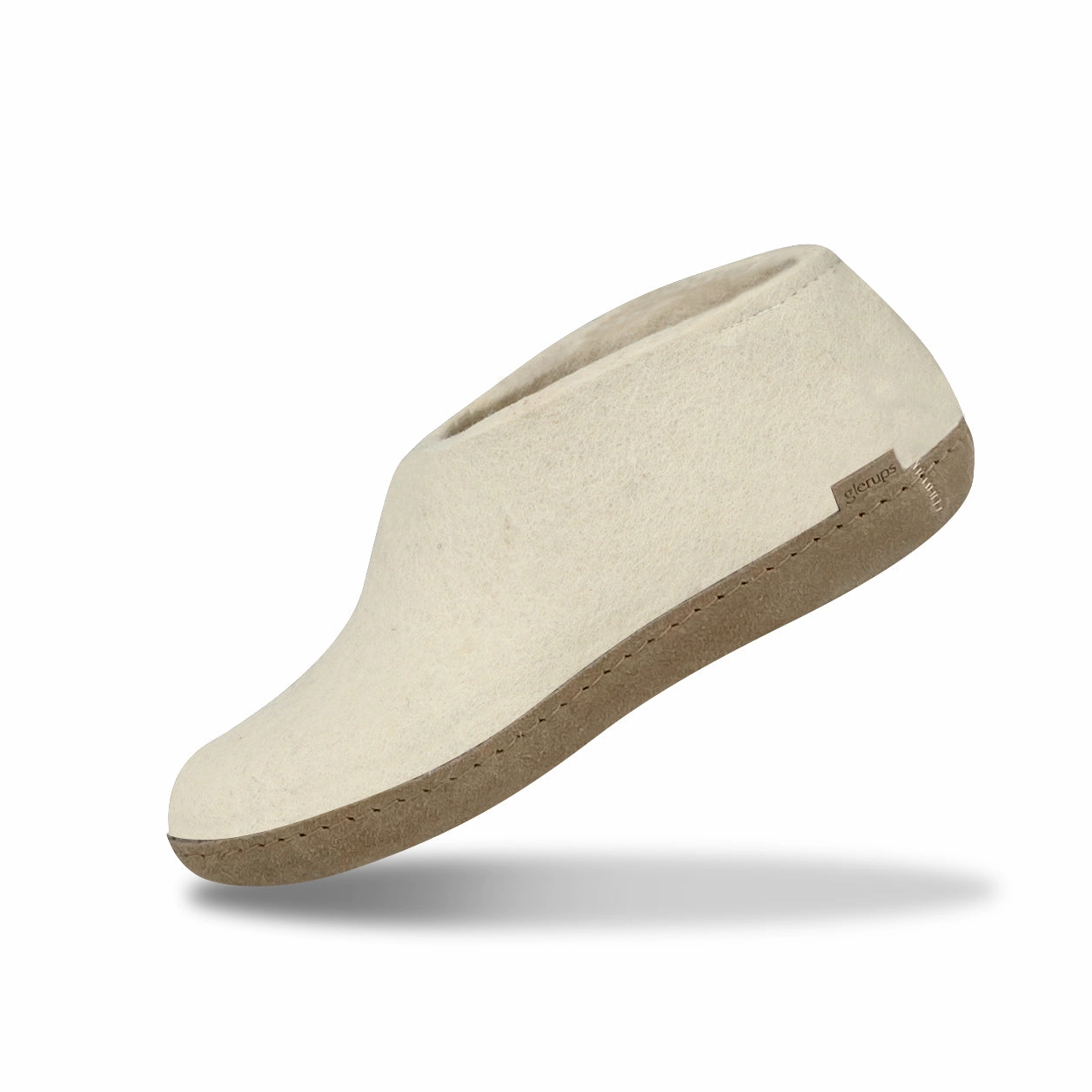 Shoe with leather sole - Off white Lightweight Cushion