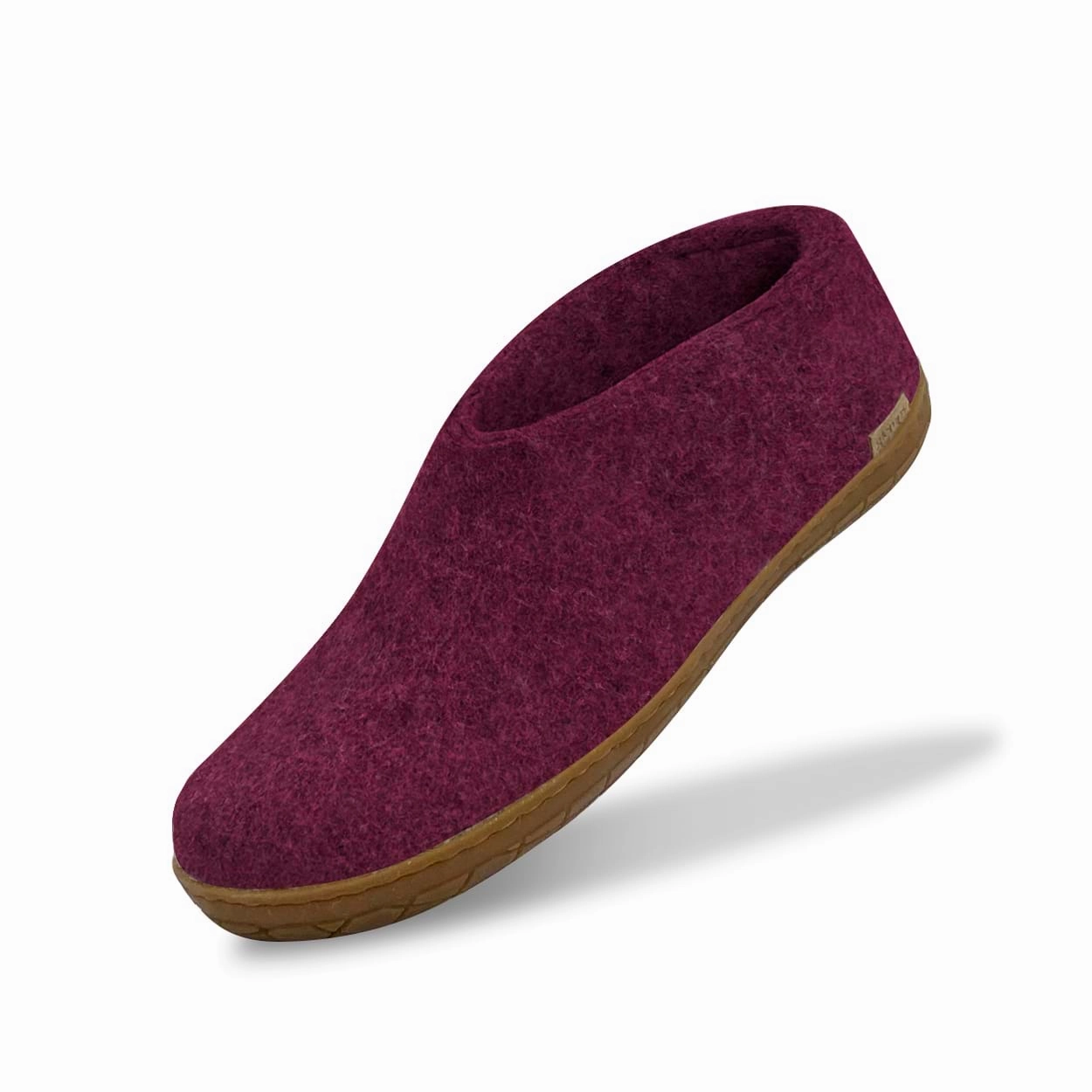 glerups Shoe with natural rubber sole - honey Shoe with rubber sole Cranberry