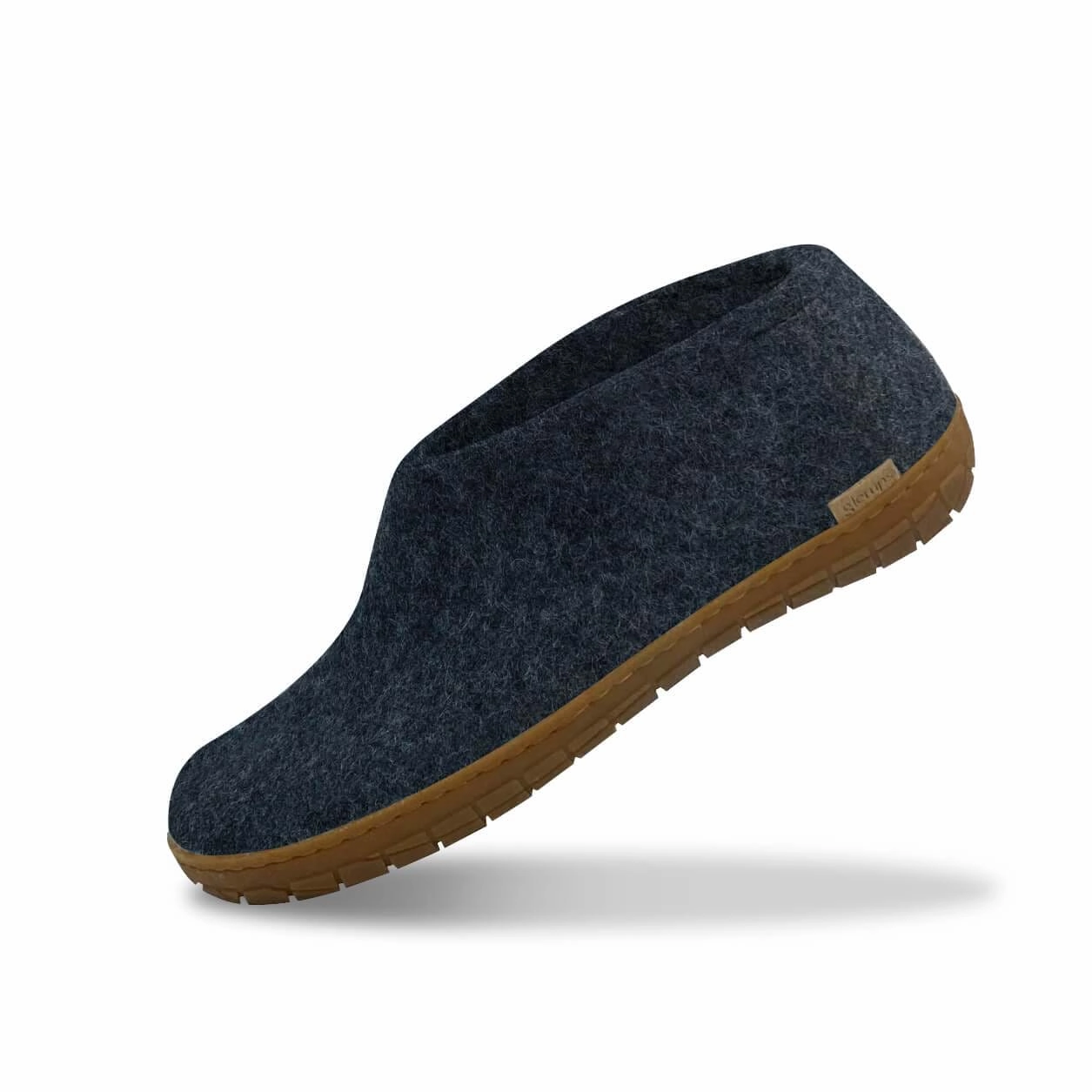 Ideal Exercise Use Shoe with natural rubber sole - honey - Denim