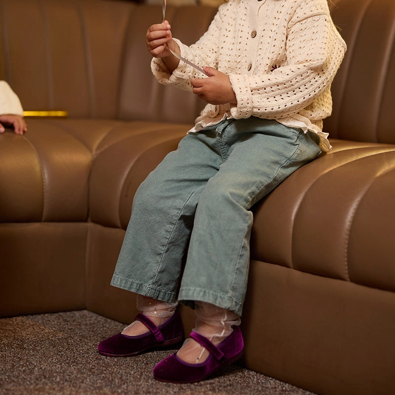 Western Boots Fringe Cassie Plum