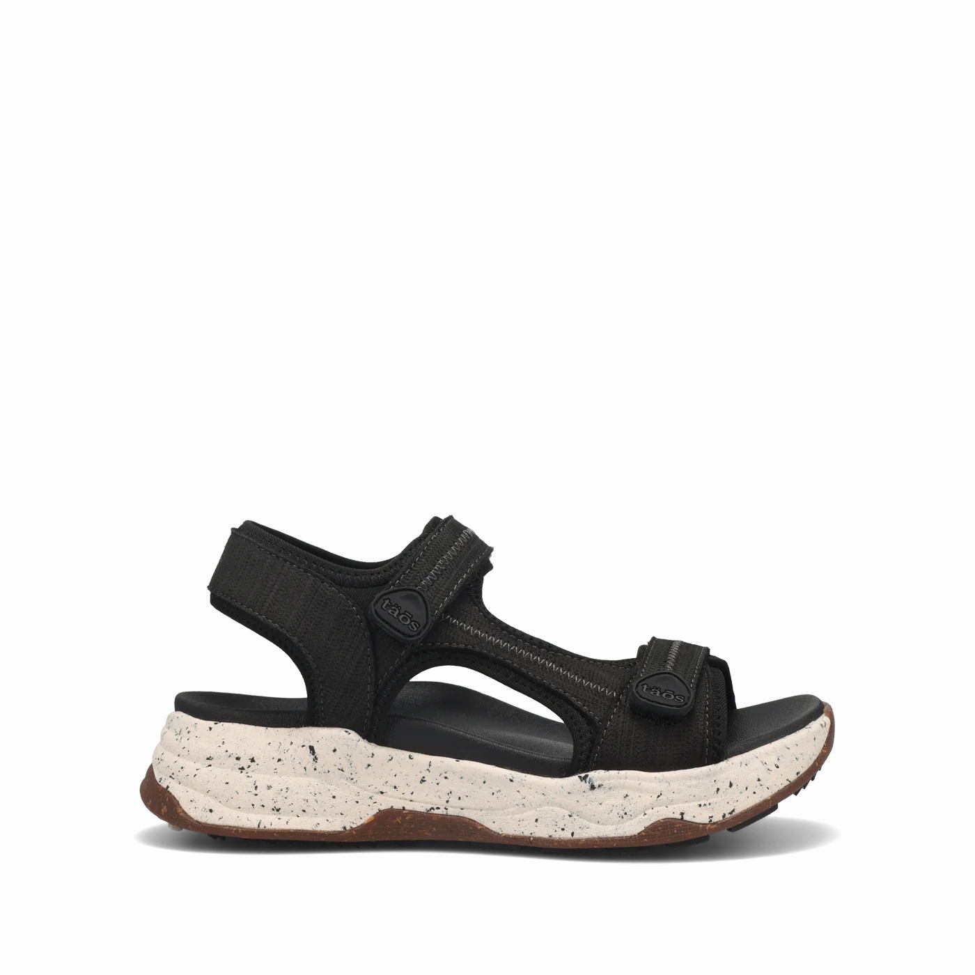 Sandals Ochi Jamaica Reviews Taos Women's Super Side Strap Sandal - Black Emboss