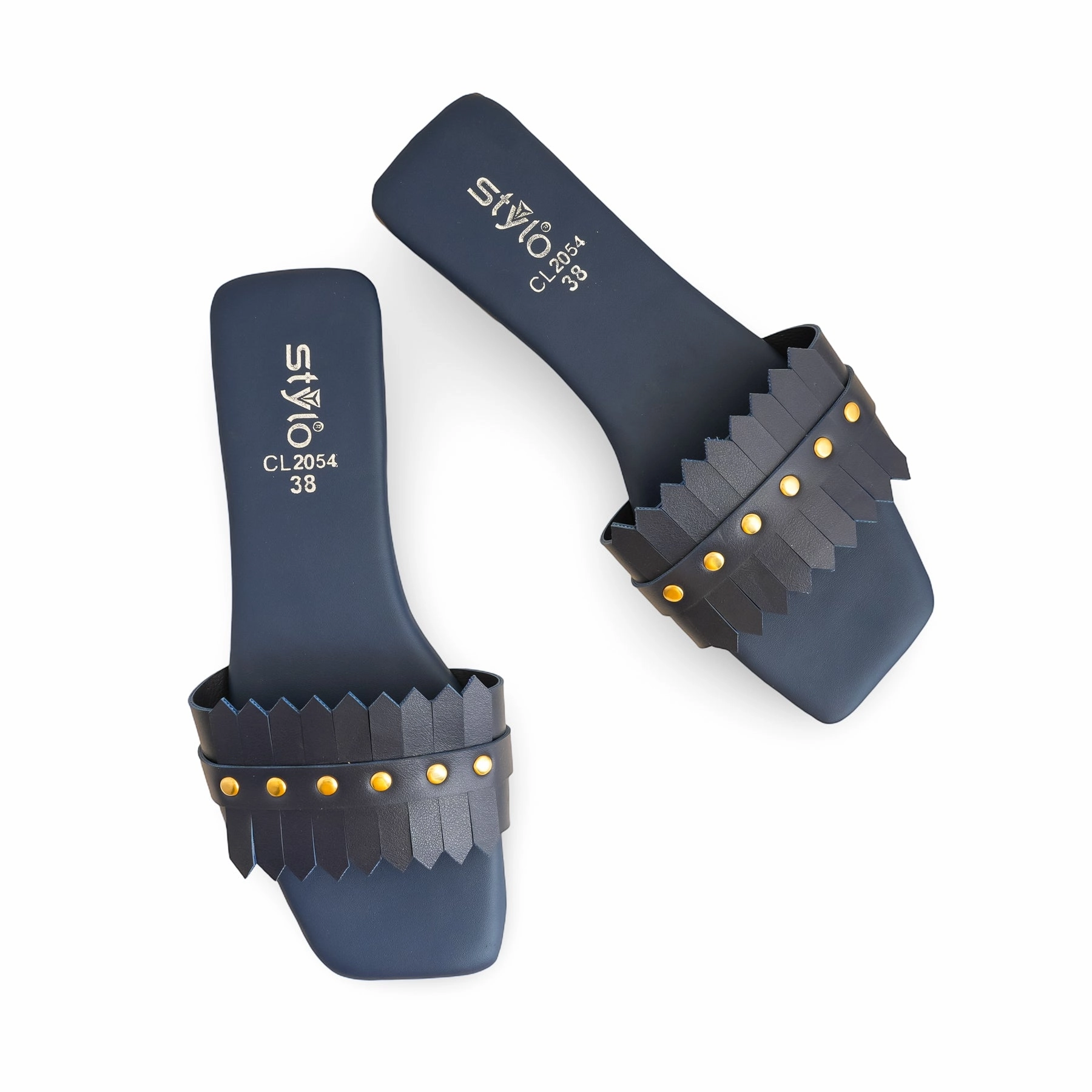 Slippers Print Blue Casual Slipper CL2054