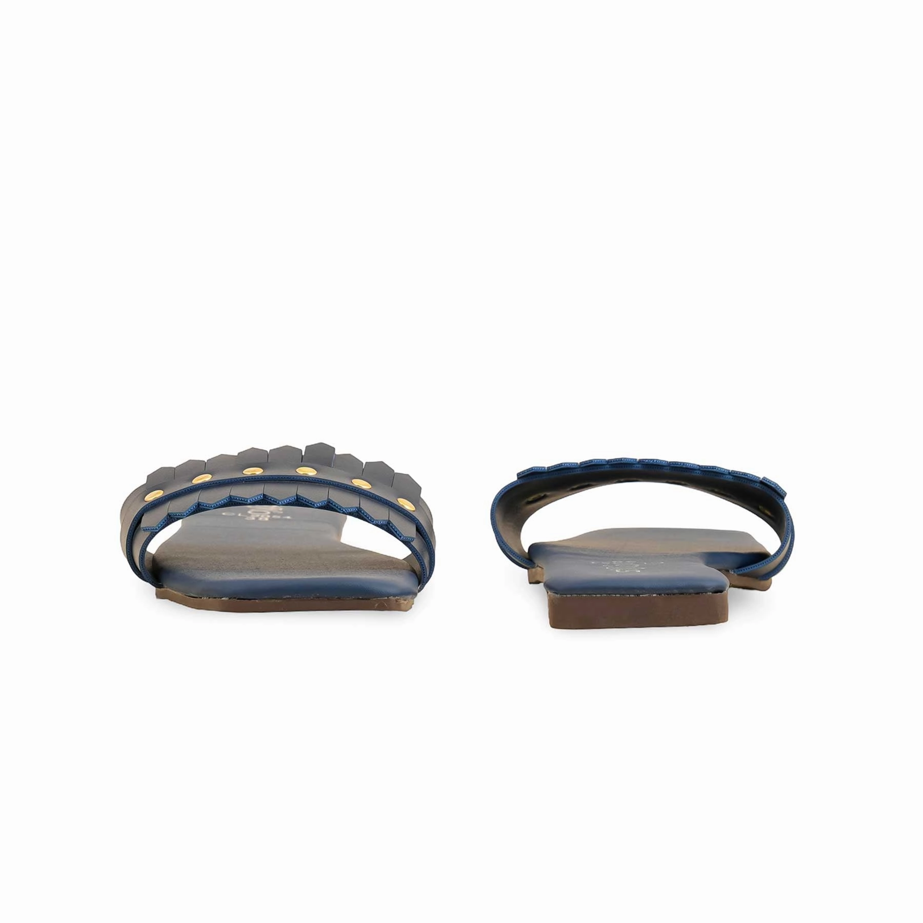 Blue Casual Slipper CL2054 Mellow Luxe Recovery Slide