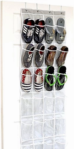 Shoes Similar To Asics Gt 1000 SimpleHouseware Crystal Clear Over The Door Hanging Shoe Organizer