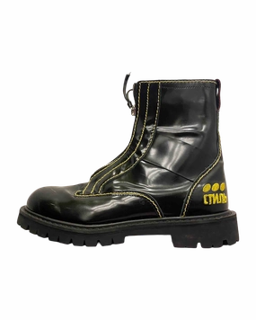 Size 39 | Heron Preston Patent Leather Boots Adidas Cheerleading Shoes