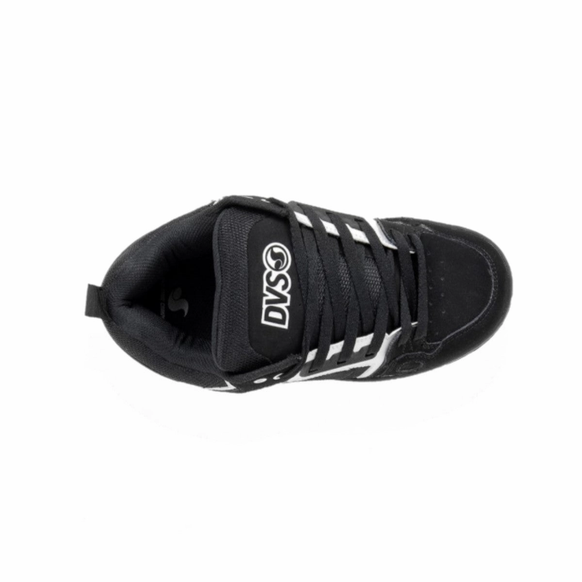 Ultimate Comfort DVS F0000029972 COMANCHE MN'S (Medium) Black/White Leather & Nubuck Skate Shoes