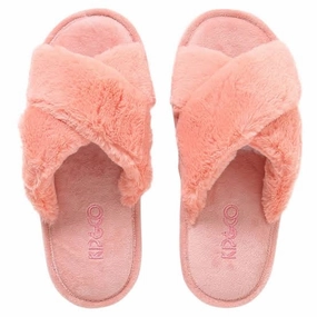 Ballerina Slippers Pictures Kip & Co Blush Pink Kids Slippers - Blush