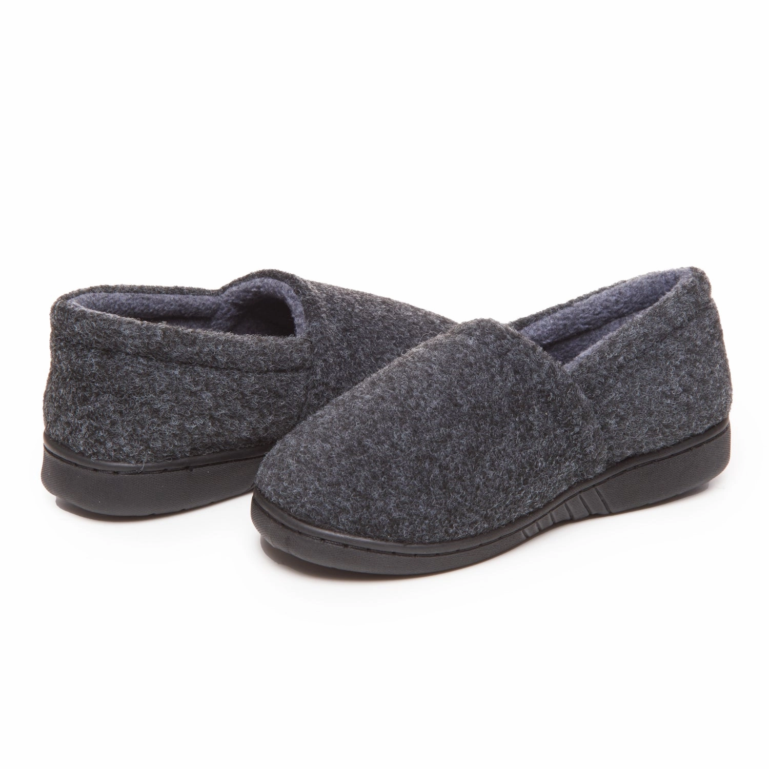 Crocheted Slippers Skysole Boys Slippers, Lightweight and Comfortable A-Line Slip-Ons with Rubber Soles