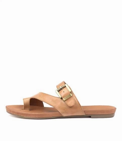 Django & Juliette Jajuan Leather ~ Tan ~ Black ~ Cafe Footwear for Active Lifestyle