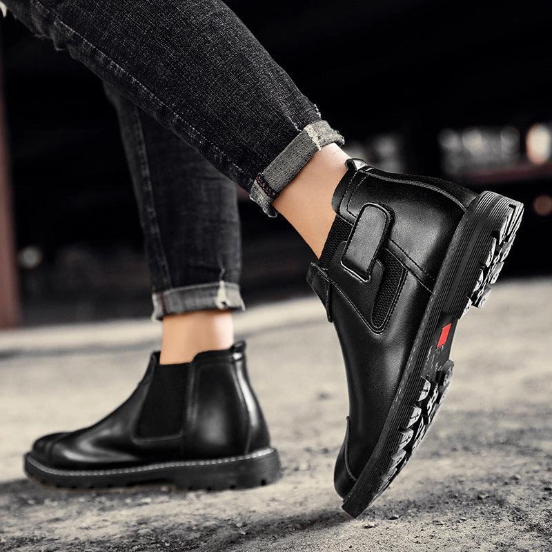 Liberty Boots Sleeve Leather Boots Men