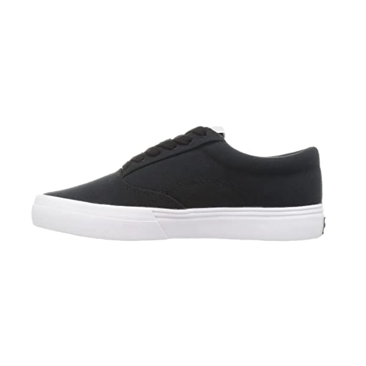 Street Life Shore Hike LACOSTE 7-42CMA0040454 Jump Serve Lace Canvas Logo MN'S (Medium) Black/Off White Textile Lifestyle Shoes