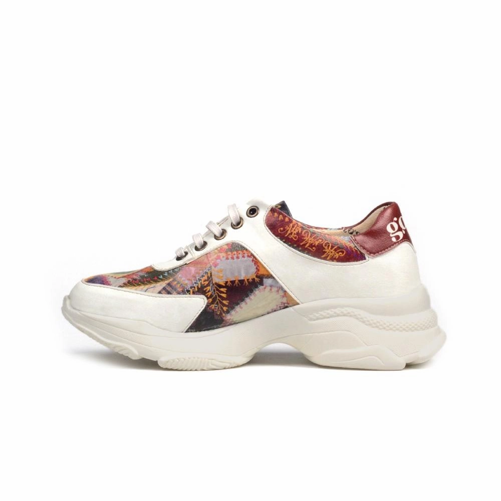 City Run Lace Tie Sneaker Shoes POP101