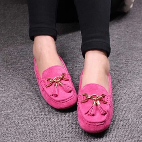 MIYAGINA Leather Women Shoes Female Casual Slip On Flats Loafers Leather Flatform Loafers