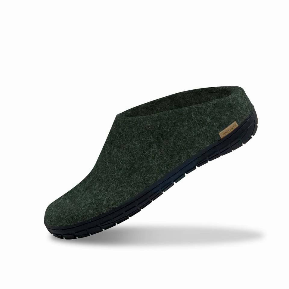 Slip-on with natural rubber sole - black - Forest Waterproof Safety Guard Flexible Insole