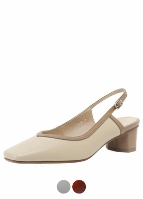 Asics Everyday Running Shoes Emilia Women's Leather Square Toe Sandal