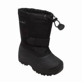 Girl's Nylon Winter Boots Black Leather Boots Second Hand Frye Boots
