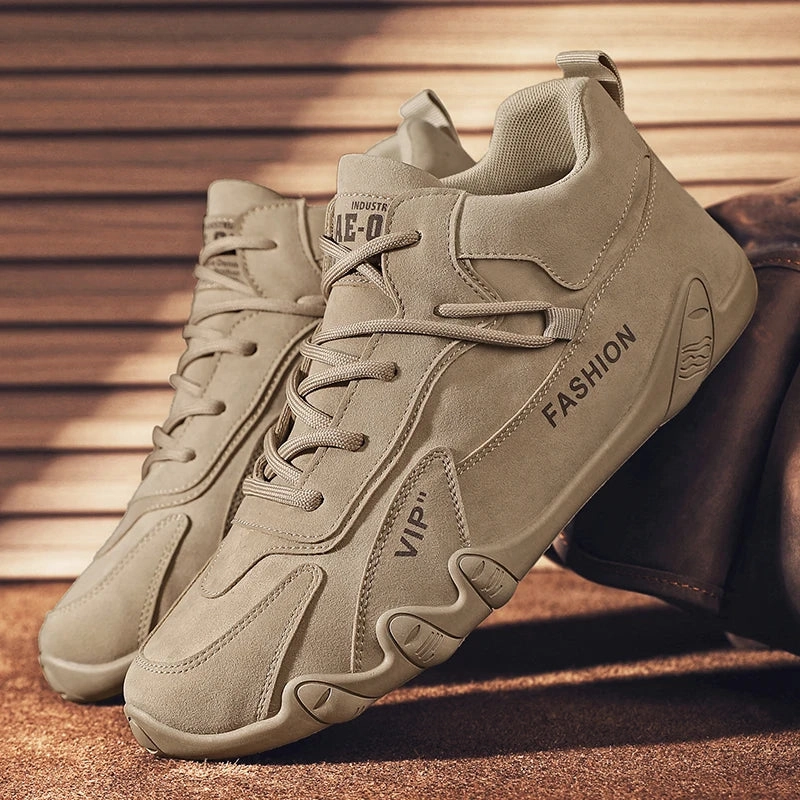 LS|Men Autumn anti slip sneakers Vegan Work Boots